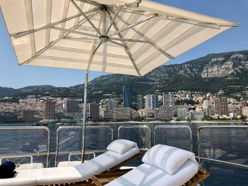 personal training aboard yacht in Monaco