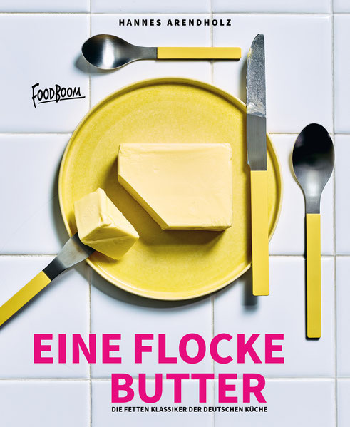 Buchcover - "Eine Flocke Butter"