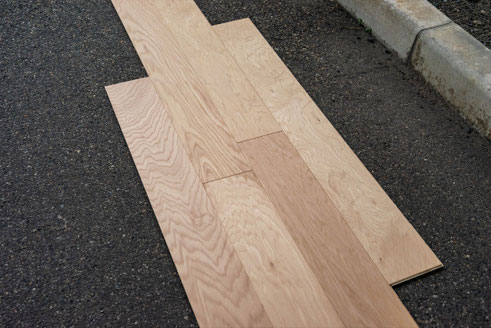 ホワイトヒッコリー フローリング アンドウッド andwood 新潟 無垢フローリング 2