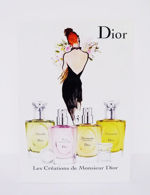2012 : COFFRET DE 4 MINIATURES SPRAY "LES CREATIONS DE MONSIEUR DIOR"