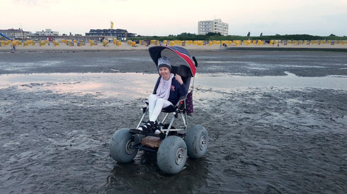 Im Wattenmeer unterwegs mit dem Buggy "Nature 420"