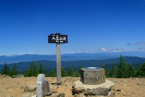 入笠山　登山　ガイド