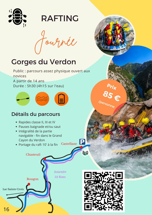 rafting journee verdon, rafting verdon, verdon rafting, raft verdon, verdon journee sport