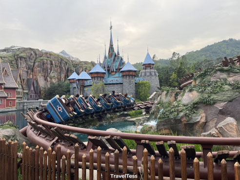 Hong Kong Disneyland Frozen achtbaan