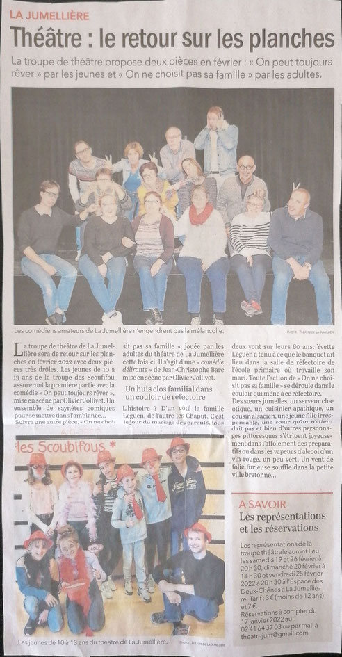 Courrier de l'Ouest 30/12/2021