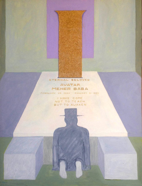 64. " A visit to His Samadhi " - Courtesy of John Herbert