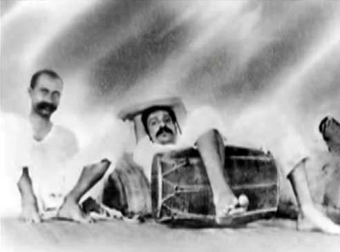 India - Meher Baba with Gustadji