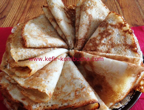 Kefir de lait crêpes