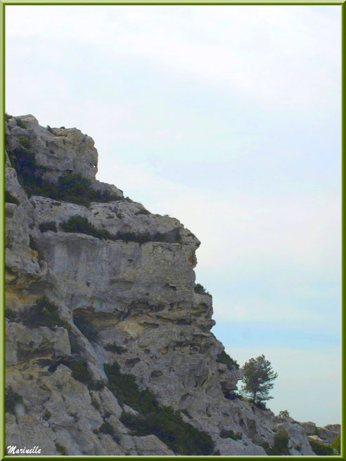 Le Val d'Enfer avec ses rochers aux formes étranges et mystérieuses, Baux-de-Provence, Alpille (13) 
