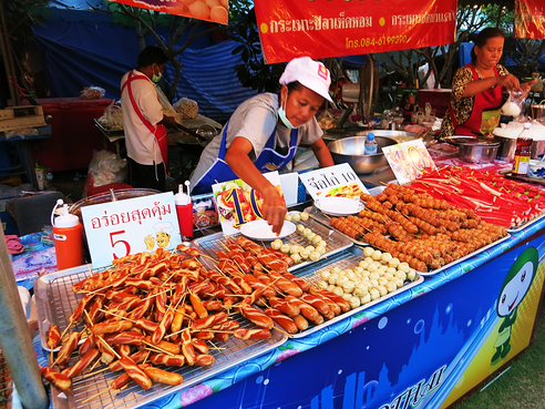 Markt in Sukhothai