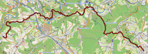 GPXTrack 14. Etappe WW-Steig