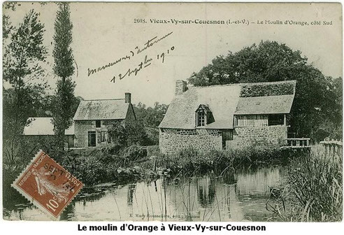 le moulin d'Orange Vieux-Vy-sur-Couesnon