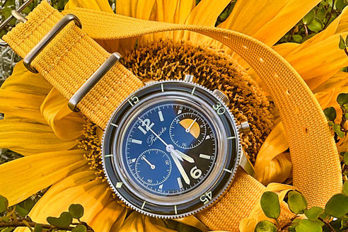 Ribb Nato »Yello« an Precista PRS 45 Aerotimer