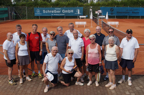 Alle Beteiligten bei der Begegnung in Flein waren motiviert und gut gelaunt.