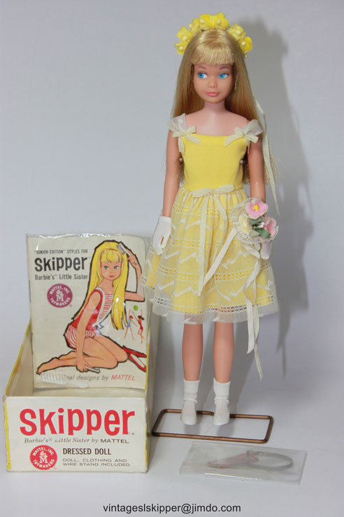 Dressed Box Skipper Dolls - Vintage Skipper - Barbie's Dressed Box Skipper Dolls - Vintage Skipper - Barbie's