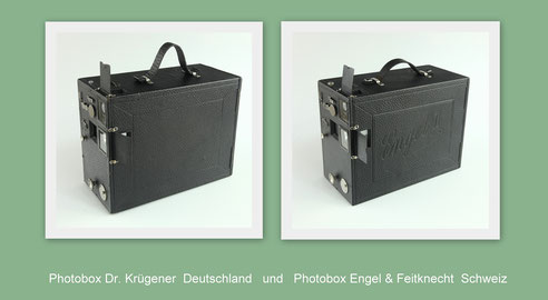 Photobox Dr. Krügener & Engel II Engel Feitknecht (Handkamera)  1897  © engel-art.ch