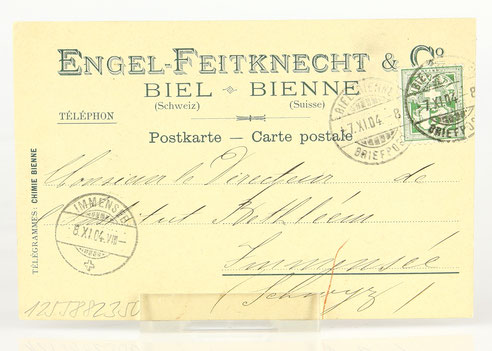 Engel-Feitknecht Postkarte 1904 © engel-art.ch