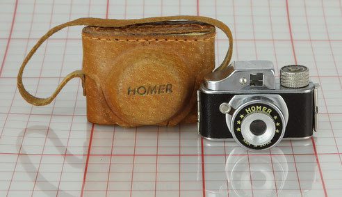 HOMER Kamera Subminiatur ~1950   ©  engel-art.ch