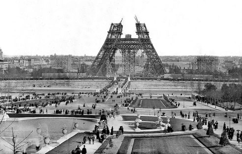 la tour eiffel dictée cm2 construction
