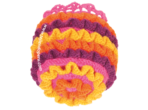 Cómo tejer un bolso en wiggle (wiggly o squiggle) crochet