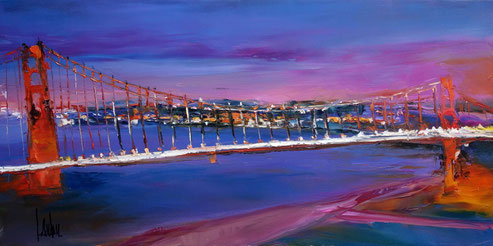"Midnight California" - 40x80