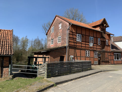 Mühle in Thomasburg am Mühlenteich