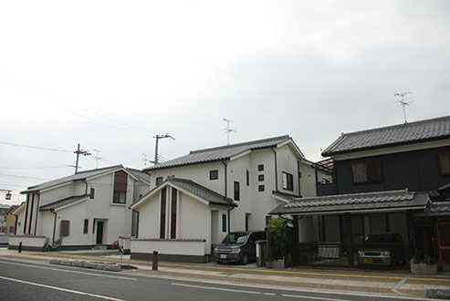 新しい住宅も景観に配慮されているんですね