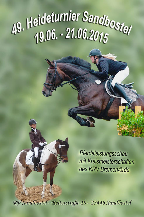 Werbeplakat Heideturnier 2015