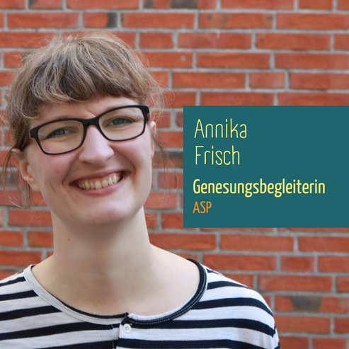 Foto von Annika Frisch - Genesungsbegleiterin bei der GPD