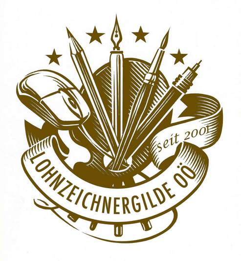 Lohnzeichnergilde OÖ Wappen