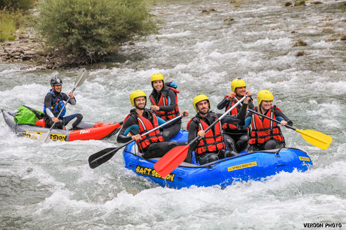 Mini raft verdon, rafting verdon, rafting verdon autonomie