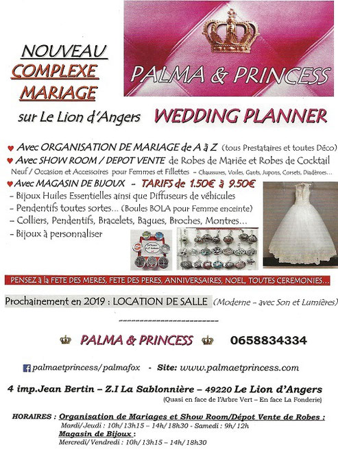 Organisation mariage le lion d'Angers