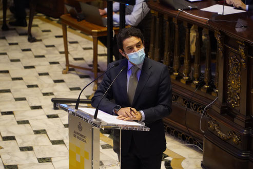 Carlos Mundina, concejal del PP de Valencia