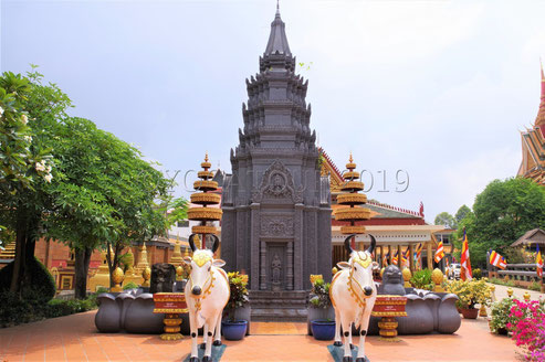 Le Wat Preah Prohm Rath à Siem Reap au Cambodge