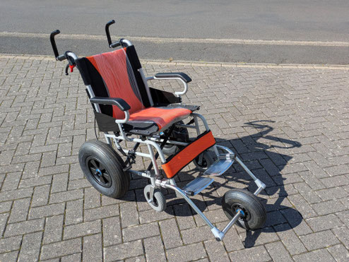 Woodster Serie 4000, hier ein 4030+ mit Sitzbahn in orange