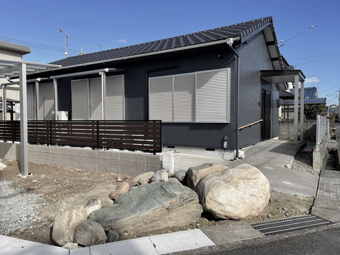豊川 豊橋 庭 外構 ﾃﾞｻﾞｲﾝ おしゃれな庭 リフォーム 剪定