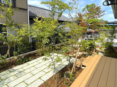 豊川 豊橋 庭 外構 ﾃﾞｻﾞｲﾝ 石積み レンガ
