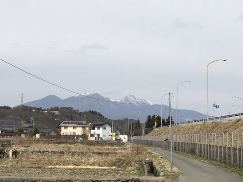 冠雪の八ヶ岳