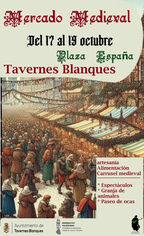Mercado Medieval de Tavernes Blanques