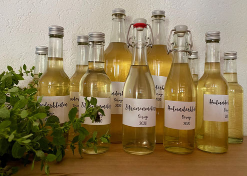 Sirup ist ganz einfach zubereitet