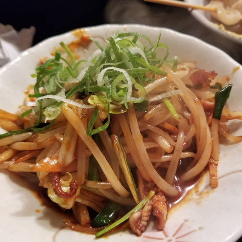 屋台：ぴょんきち、料理：オジンオポックム