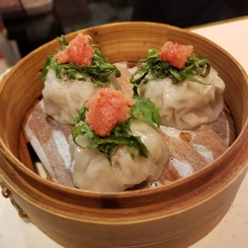 屋台：HEROs屋台蒸上Jojo、料理：博多明太紫蘇焼売