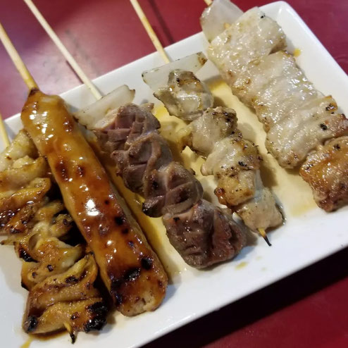 屋台：大ちゃん、料理：串盛