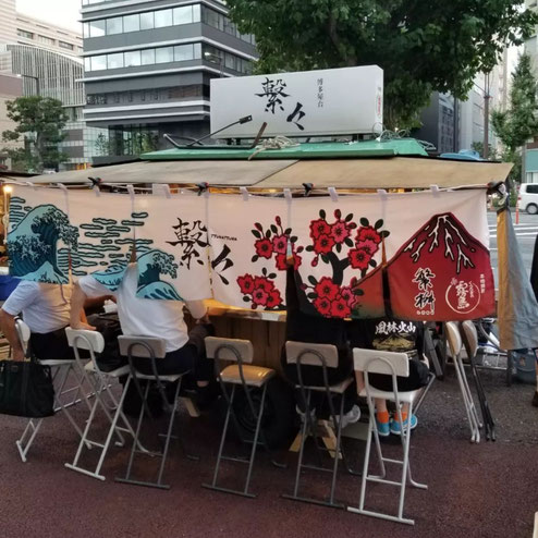 屋台：博多屋台　繋々、料理：外観