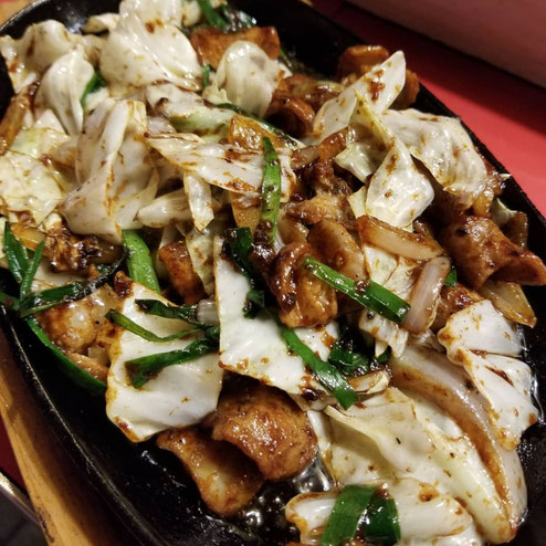 Stall:Junchan  Food:fried beef or pork offal (entrails)