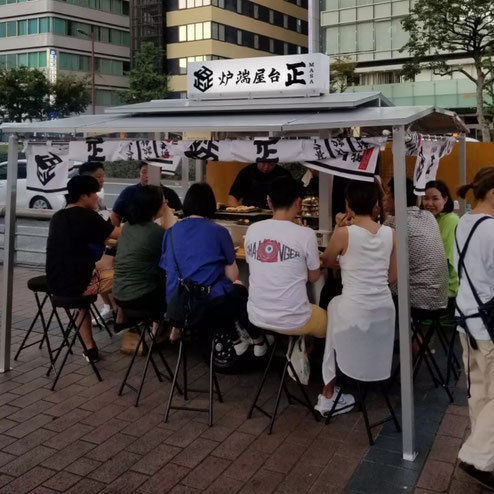 屋台：炉端屋台　正、料理：外観