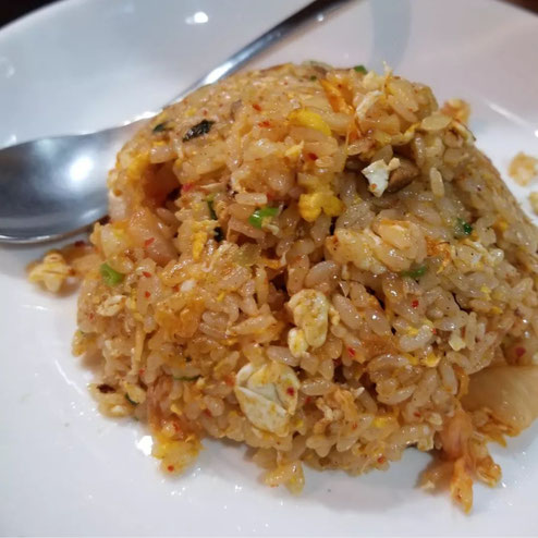 屋台：姫ちゃん、料理：キムチ焼めし