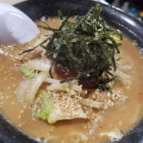 屋台：宗_むね、料理：味噌ちゃんぽん