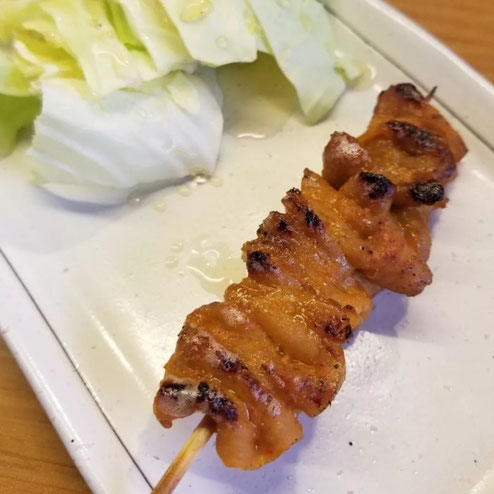 屋台：天神のりゅう太くん、料理：味噌ホルモン