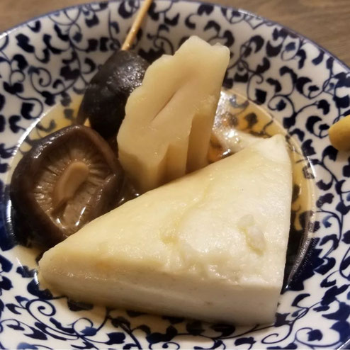 屋台：あごだし亭きさいち、料理：おでん　定番ネタ